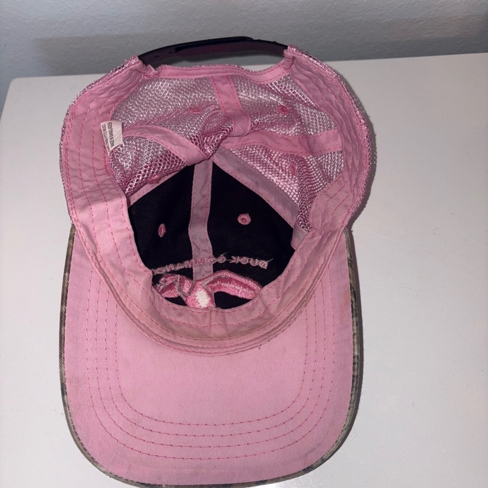 Camo Pink Duck Commander Hat - Picture 12 of 13